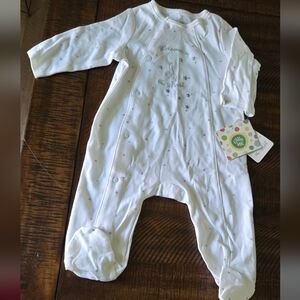 NWT Little Me 3 Months One Piece Footed Gender Neutral